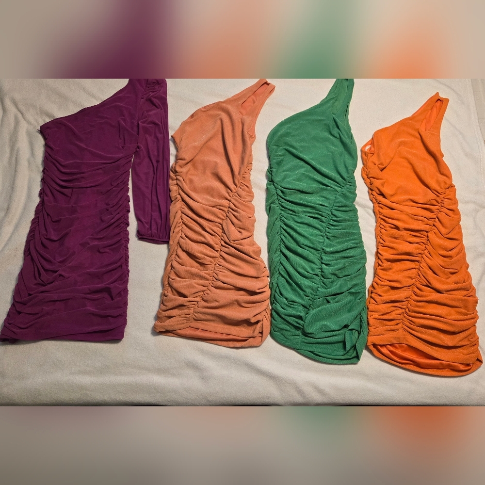 4- XS Shein fitted dresses